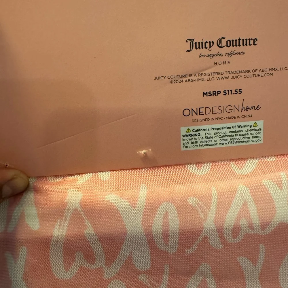 Juicy couture washing bag set of 3